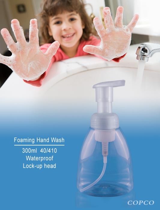 COPCOs new packaging design for foaming hand wash products